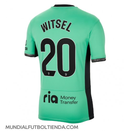 Camiseta Atletico Madrid Axel Witsel #20 Tercera Equipación Replica 2023-24 mangas cortas
